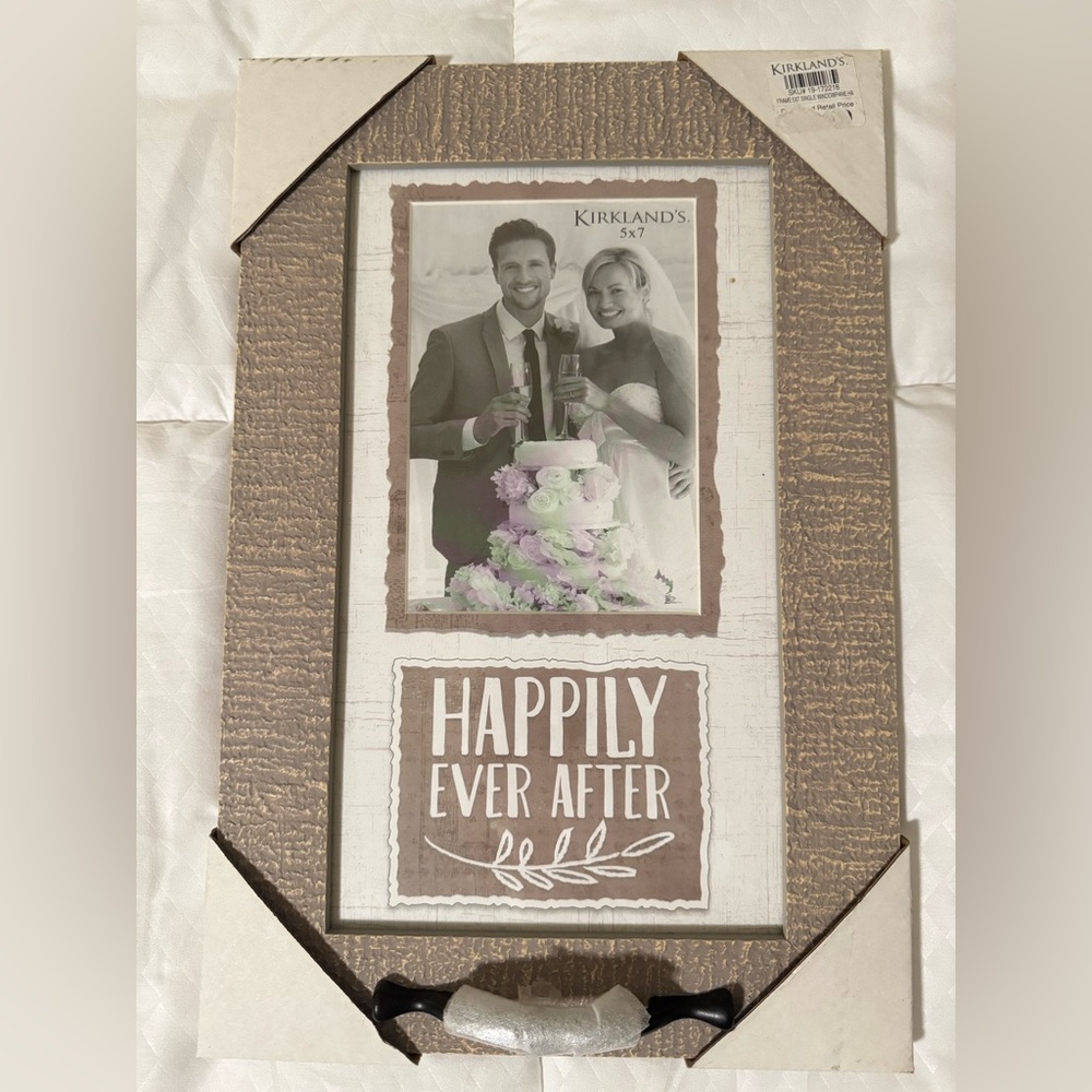 Kirklands Happily Ever After Photo Frame